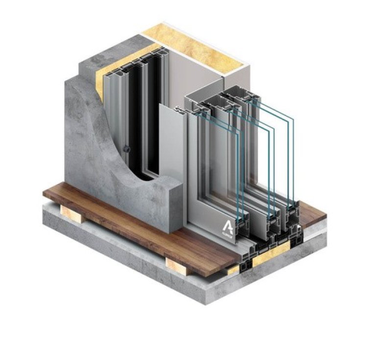 MB-59 SLIDE GALANDAGE System drzwi balkonowych przesuwnych 2