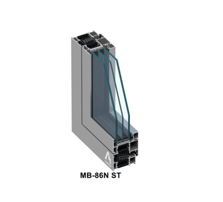 MB-86N System okienno-drzwiowy z izolacją termiczną 5