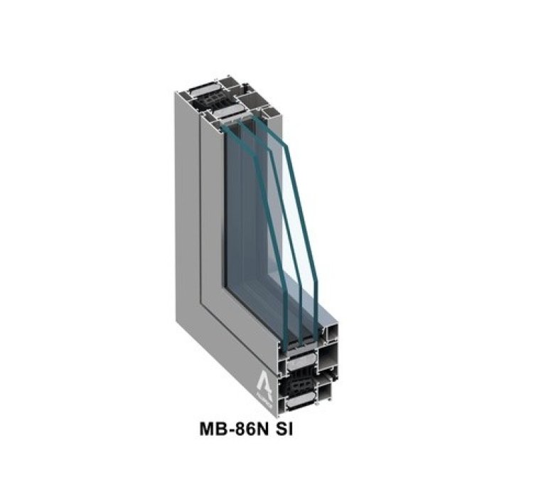 MB-86N System okienno-drzwiowy z izolacją termiczną 10